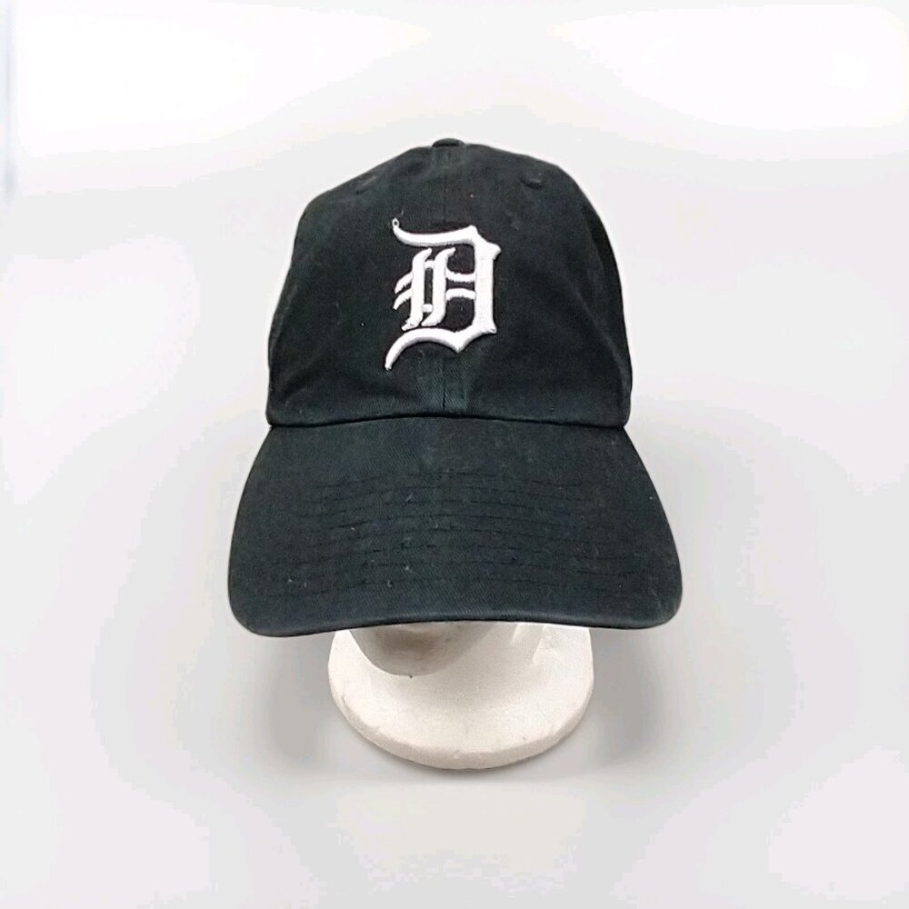 Detroit Tigers Kids Strapback Hat Navy Blue 47 Brand Adjustable Embroidered